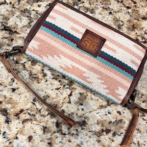 sTs Palomino Serape Horse Blanket Wristlet